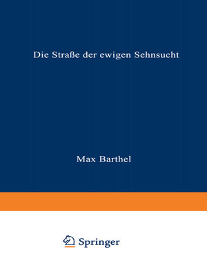 cover image of Die Straße der ewigen Sehnsucht